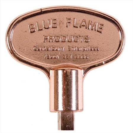 CANTERBURY  ENTERPRISES LLC Blue Flame BF.KY.03 3 in. Universal Key Polish Copper BF.KY.03
